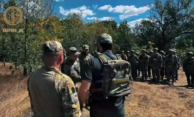 Зайнди Зингиев ознакомился с ходом занятий артиллеристов на полигоне Минобороны РФ