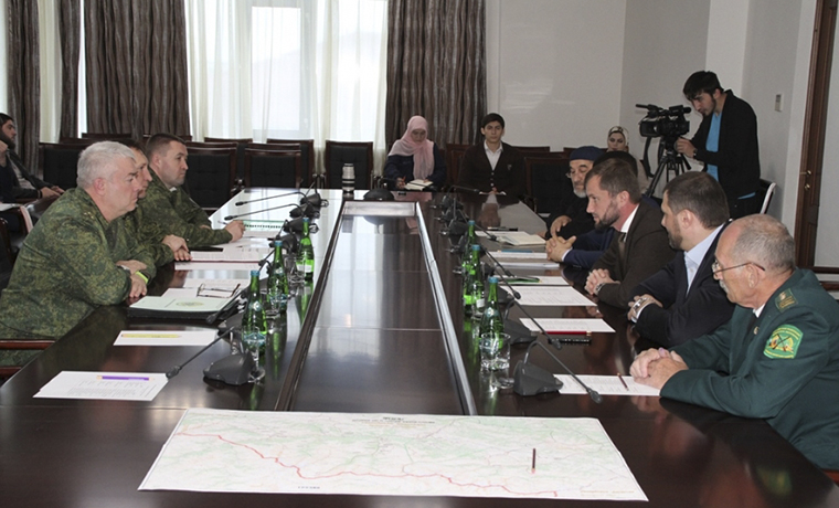 В Грозном обсудили вопросы охраны объектов культурного наследия на территории пограничной зоны