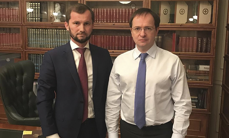 Министр культуры ЧР встретился с Владимиром Мединским