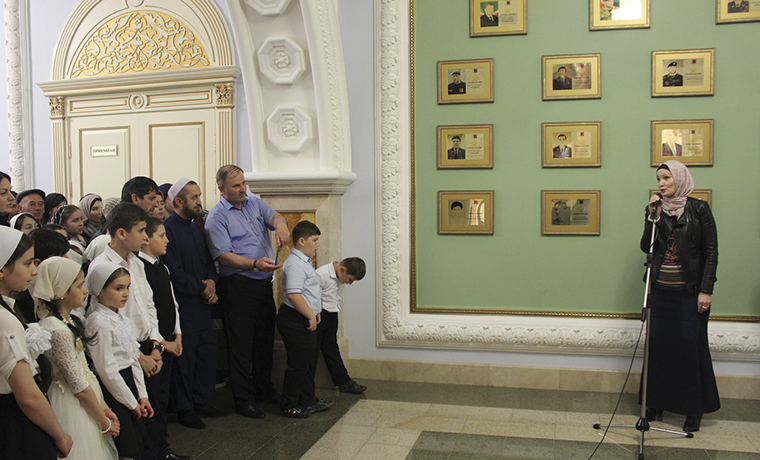 В Грозном прошел конкурс &quot;Во славу Победы!&quot;, приуроченный 72-й годовщине Победы в ВОВ
