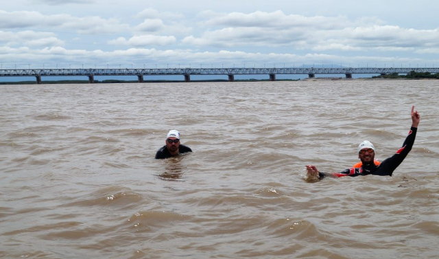Представители Чеченской Республики приняли участие в заплыве «За чистый Амур»