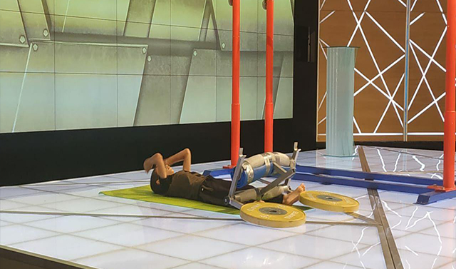 В студии ЧГТРК «Грозный» двое чеченских мальчиков устанавливают мировые рекорды