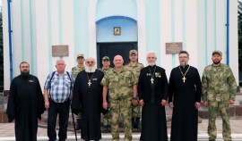 Командующий ОГВ(с) провел встречу с делегацией священнослужителей окормляющих Росгвардию