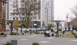 В Гудермесе открыли пешеходный бульвар после благоустройства