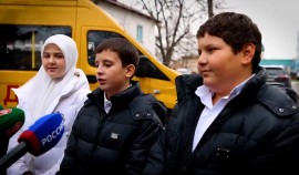 Внуки Ахмата-Хаджи Кадырова приняли участие в благотворительном мероприятии 