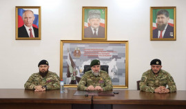 Начальник Управления Росгвардии по ЧР провёл совещание с руководством ОМОН «АХМАТ-1»