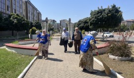 Партийцы Чеченской Республики провели экологические субботники в рамках проекта «Чистая страна»