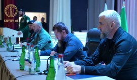 Рамзан Кадыров провёл выездное совещание с членами Правительства ЧР в Ножай-Юрте| грозный, чгтрк