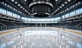 Ледовая арена «Ахмат» в Грозном готовится к открытию в августе