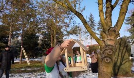 В Грозном прошла экологическая акция «Скворечники - птицам»