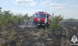 В Чеченской Республике за сутки ликвидировано три пожара