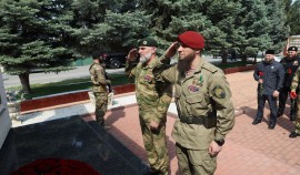 В Чеченской Республике отметили 26 годовщину со дня образования ОМОН «АХМАТ-Грозный».| грозный, чгтрк