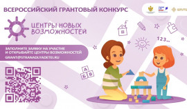 Стартовал конкурс «Центры новых возможностей – 2025» с грантовым фондом в 100 миллионов рублей