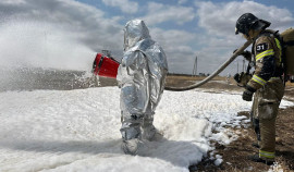 В Чеченской Республике успешно ликвидирован условный крупный пожар на нефтехранилище