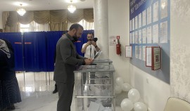Альбек Бугаев оценил ход голосования в Шелковском районе