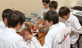 Учащиеся Майртупской школы осваивают робототехнику и 3D-моделирование в марафоне «Точки роста»