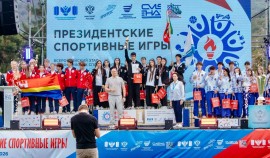 Грозненские школьники победили на Всероссийских Президентских спортивных играх по волейболу