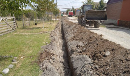 В селе Алхан-Юрт завершается строительство сетей водоснабжения протяженностью более 15 км