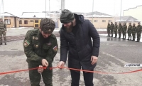 В учебном центре СОБР «Терек» в Центарое открылась воркаут-площадка 