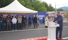 В Веденском районе досрочно открыли обновлённый мост на 2 км а/д Махкеты – Сельментаузен