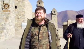 Рамзан Кадыров проверил ход восстановления Шаройского историко-архитектурного комплекса