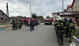 В детском саду «Барт» прошли пожарно-тактические учения