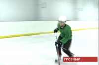Чествование хоккейной команды юниоров Грозного