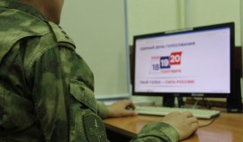 Личный состав ОГВ(с) продолжает участвовать в выборах| грозный, чгтрк
