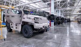 Новые модели бронеавтомобиля «Хищник 4×4» будут тестировать на базе РУС им. В. Путина