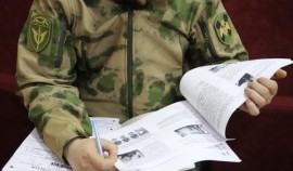 Военнослужащие ОГВ(с) приняли участие в «Диктанте Победы»