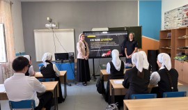 В станице Новощедринской инспектор ПДН провела профилактическую встречу со старшеклассниками
