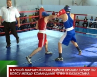 В Ачхой-Мартановском районе прошел турнир по боксу между командами Чечни и Казахстана