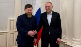 Рамзан Кадыров провел встречу с сенатором РФ Сулейманом Керимовым в Москве