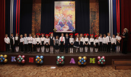 В Грозном состоялось торжественное посвящение в первоклассники учащихся школы Росгвардии