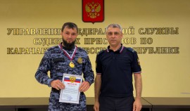 Сотрудник Управления ФССП России по ЧР стал победителем чемпионата по служебному биатлону в СКФО
