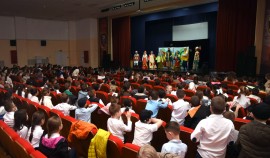 В грозненском соединении Росгвардии прошел спектакль для учащихся ведомственных учебных заведений