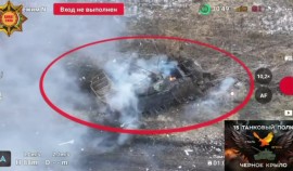 Отряд «Питерского» спецназа «АХМАТ» МО РФ уничтожил БМП ВСУ в районе Мирополья