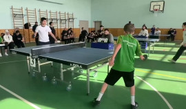 В Мекен-Юрте прошли республиканские соревнования по настольному теннису среди школьников