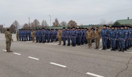 Новобранцы из Чеченской Республики пополнили ряды полка Росгвардии в Грозном