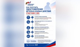 Разъяснён порядок получения удостоверения ветерана боевых действий для участников СВО