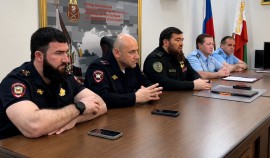 В ОМОН «АХМАТ-1» состоялся межведомственный круглый стол