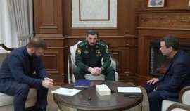 Магомед Даудов обсудил с Владимиром Осинцевым вопросы развития культурной сферы ЧР