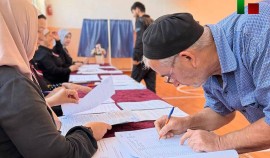 В Чеченской Республике к 15:00 проголосовали 38,45% избирателей