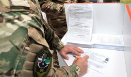 Росгвардейцы поддержали Всероссийскую донорскую акцию в Грозном