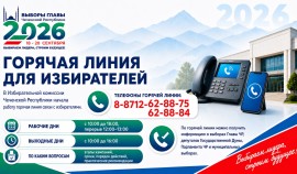 В Избирательной комиссии ЧР начал работу телефон «горячей линии» связи с избирателями