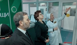 Алла Самойлова высоко оценила условия организации медицинской помощи в ЧР| грозный, чгтрк