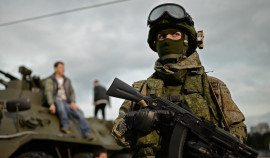 Город Попасная ЛНР под контролем российской армии и военных подразделений республики