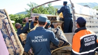 10 жилых домов пострадали в Шатойском районе от оползня
