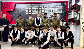  Росгвардейцы провели урок Мужества в одной из грозненских школ