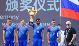 Шамхан Кубаев в составе команды стал призером чемпионата мира по пожарно-спасательному спорту